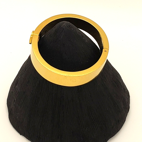 Michael Kors Logo Hinged Bangle Bracelet - Picture 3 of 16